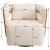 fotel Marc, fotel obrotowy, fotel tapicerowany, Kare Design, fotel do salonu, ergonomiczny fotel