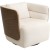 fotel Marc, fotel obrotowy, fotel tapicerowany, Kare Design, fotel do salonu, ergonomiczny fotel