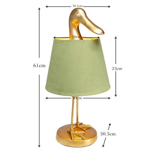 lampa Duck, lampa Kare, lampa biurkowa, lampa stołowa, lampa ekstrawagancka, nowoczesny design