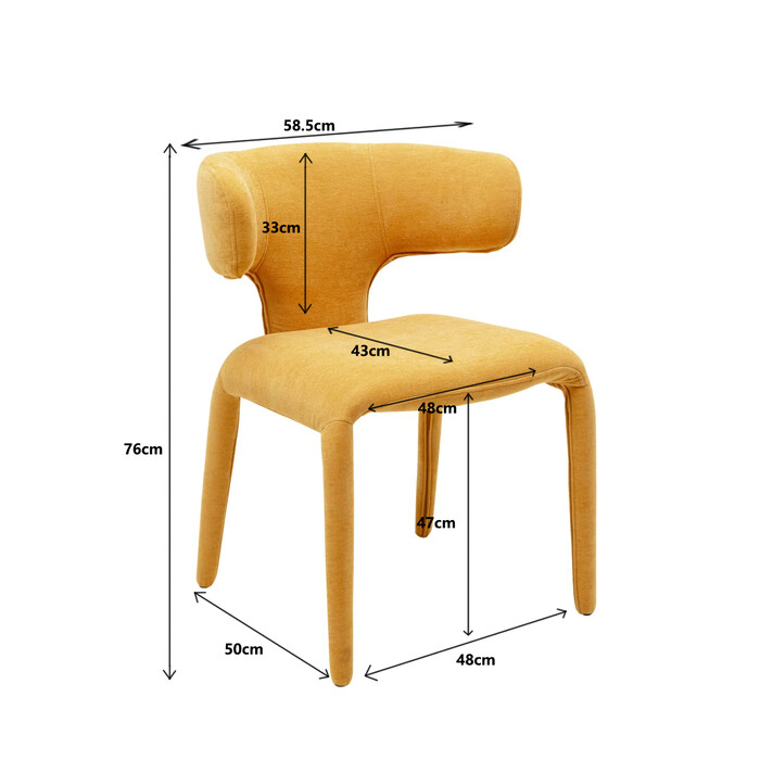 krzesło Tobi, krzesło Kare, krzesło tapicerowane, krzesło do jadalni, krzesło nowoczesne, nowoczesny design