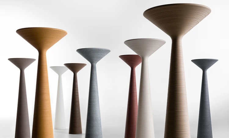 lampa Tebe, lampa Plust, lampa do salonu, lampa z tworzywa, lampa podłogowa, lampa designerska