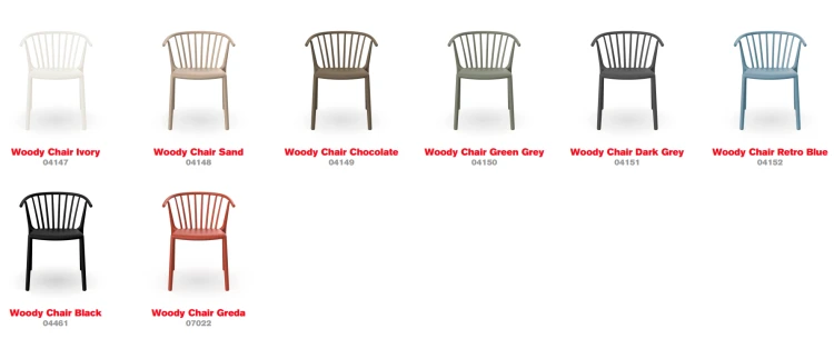 krzesło Woody, krzesło Resol, krzesło z tworzywa, krzesło sztaplowane, krzesło outdoorowe, krzesło do restauracji, krzesło horeca
