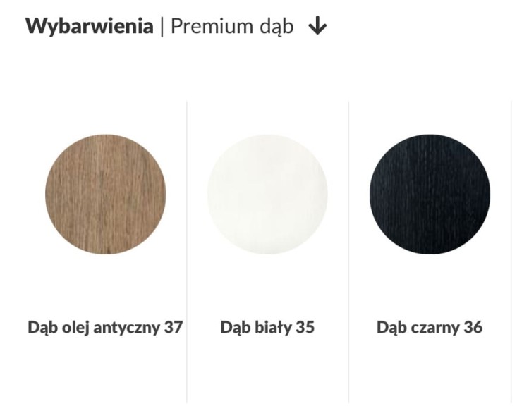 Stół rozkładany Teba - kolory premium