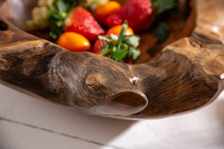 Miska Natur Teak Invicta, dwa dostępne rozwiązania, wysoka jakość prezentowanego produktu, starannie dobrane surowce, do każdego domu