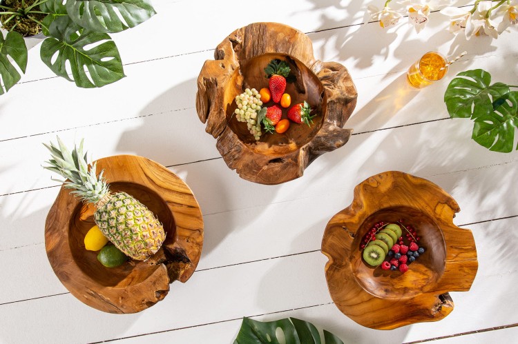 Miska Natur Teak Invicta, dwa dostępne rozwiązania, wysoka jakość prezentowanego produktu, starannie dobrane surowce, do każdego domu