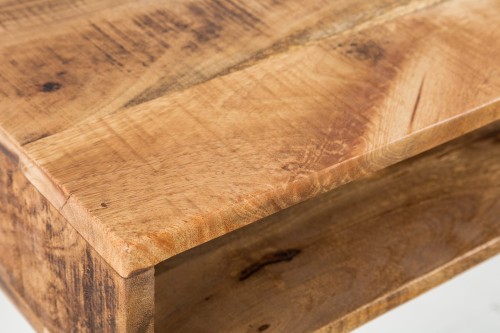 Biurko Rac 100 cm naturalny mango ciekawy model, 
wysoka jakość niemiecki producent idealny do każdego pomieszczenia