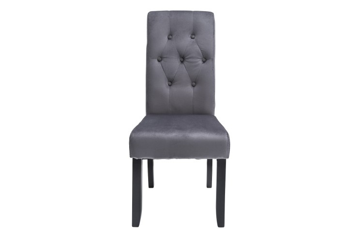 Krzesło As szary-czarny kolor, ozdobny model, niemiecki producent, modny kształt