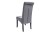 Krzesło As szary-czarny kolor, ozdobny model, niemiecki producent, modny kształt