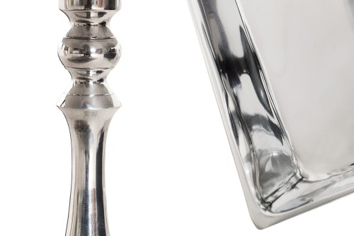 Stolik kawowy Lord 55 cm srebrny, elegancja i niezwykła klasa, produkt o wysokiej jakości