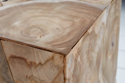 Stolik kawowy Quare 30 cm Teak, oryginalny stolik kawowy, ciekawy model, wysoka jakość, niemiecki producent