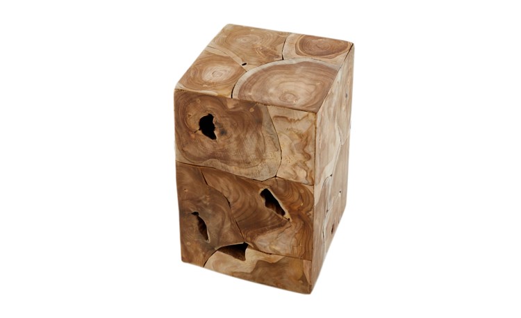 Stolik kawowy Quare 30 cm Teak, oryginalny stolik kawowy, ciekawy model, wysoka jakość, niemiecki producent