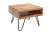Stolik Rac 45 cm sheesham jasny wykonany z litego drewna
