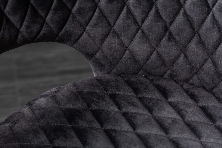 Krzesło Paris szary, styl retro, niemiecka jakość, ciekawy kształt, modny kolor