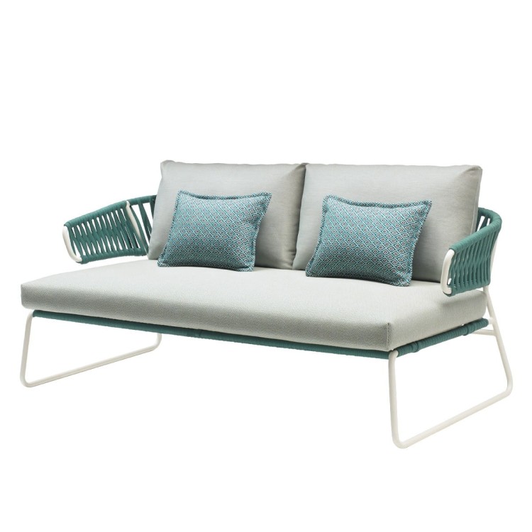 Sofa LISA FILÒ - rama w kolorze linen