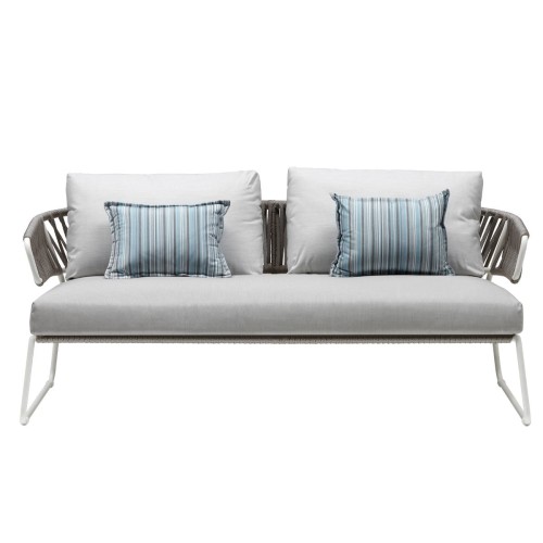 Sofa LISA FILÒ - rama w kolorze linen