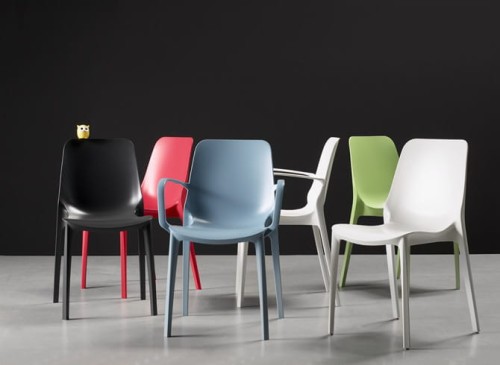 Krzesło Ginevra - antracyt