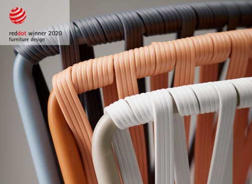 Krzesło Lisa Club - rama terracotta