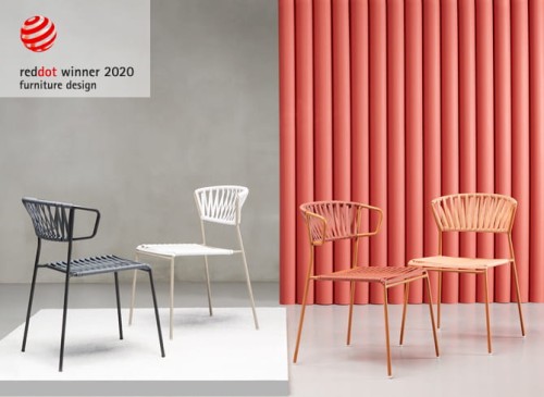 Krzesło Lisa Club - rama terracotta