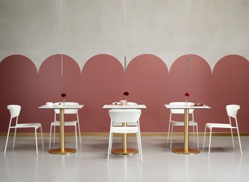 Krzesło Lisa technopolymer - linen