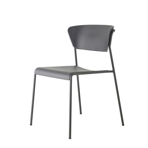 Krzesło Lisa technopolymer - antracyt