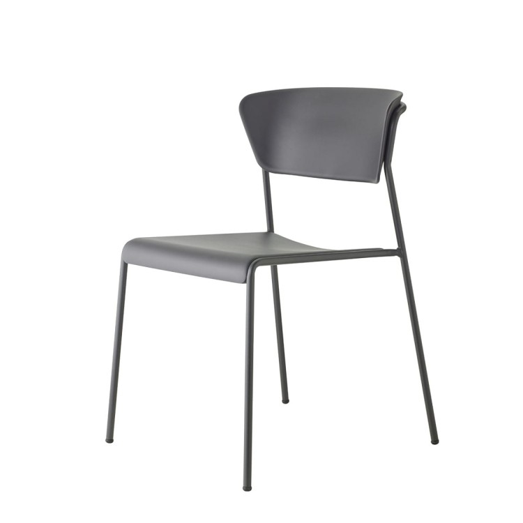 Krzesło Lisa technopolymer - antracyt