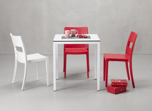 Krzesło Sai - czerwony