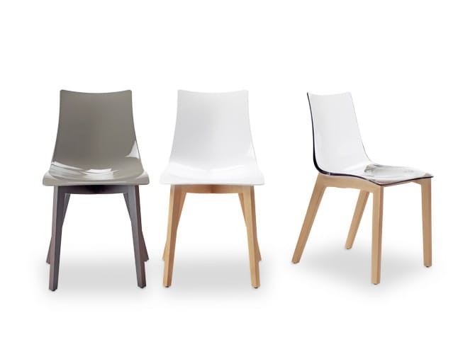 Krzesło Zebra naturalne - szare