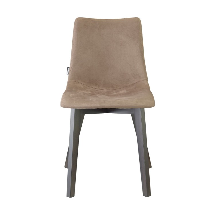 Krzesło Zebra Pop Natural - rama ciemne drewno