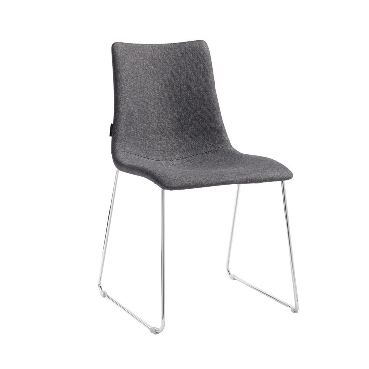 Krzesło Zebra Pop Sledge - rama chromowana