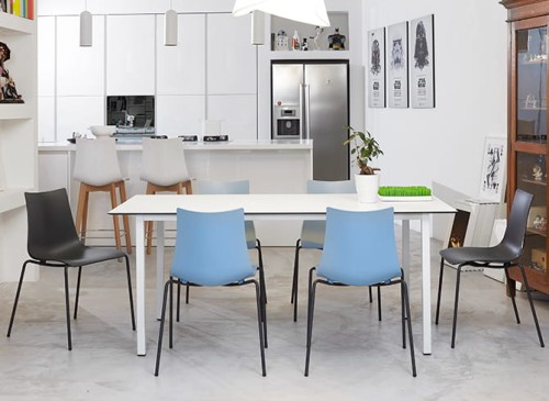 Krzesło Zebra Technopolymer - rama linen