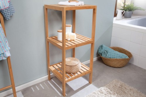 Regał Bamboo Spa 80 cm  Invicta