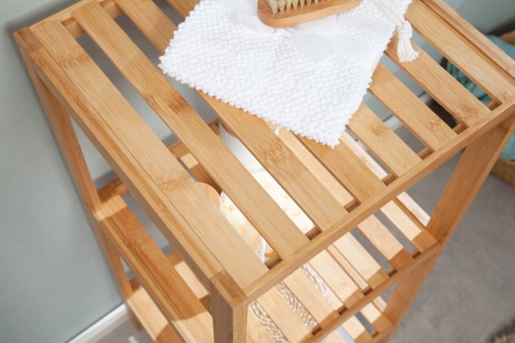 Regał Bamboo Spa 80 cm  Invicta