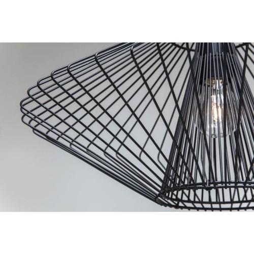 Lampa wisząca Modo Wire Round Black Kare