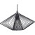 Lampa wisząca Modo Wire Round Black Kare