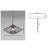 Lampa wisząca Modo Wire Round Black Kare