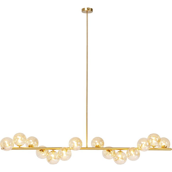 Lampa wisząca Scala Balls Brass 150 Kare elegancja złoto szkło wysoka jakość oryginalność