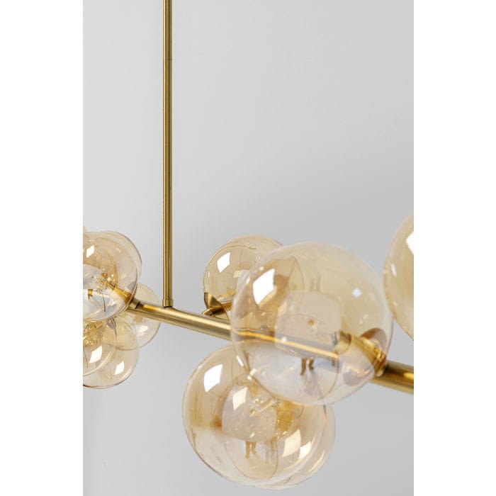 Lampa wisząca Scala Balls Brass 150 Kare elegancja złoto szkło wysoka jakość oryginalność