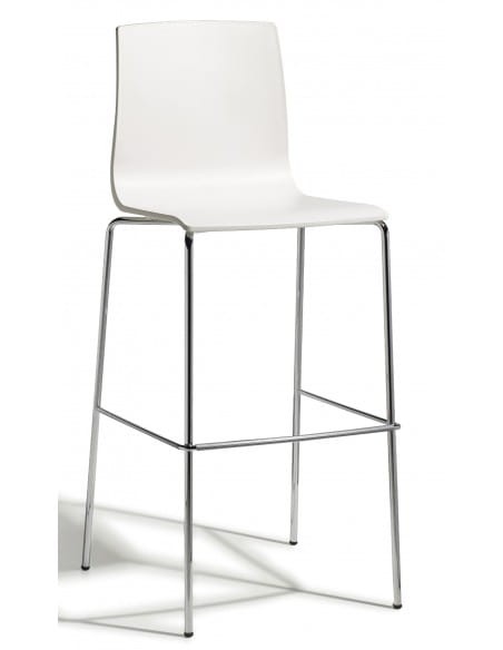 Hoker Alice 2575 11 h80 Scab Design - lniany włoski stołek barowy, nowoczesny, minimalistyczny, do kuchni, do jadalni