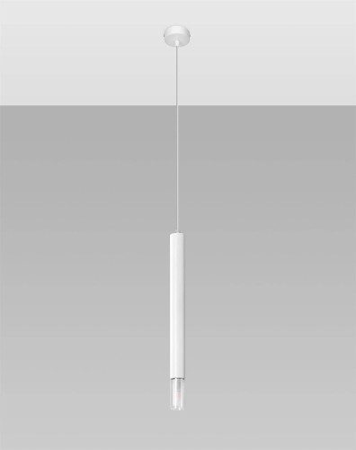 Lampa wisząca Wezyr 1 biała