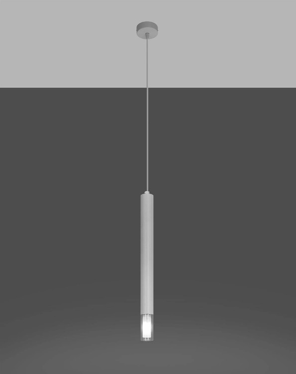 Lampa wisząca Wezyr 1 biała