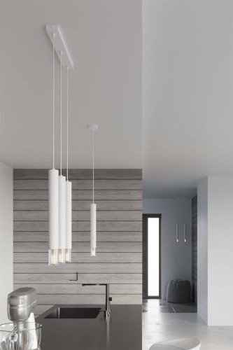 Lampa wisząca Wezyr 1 biała
