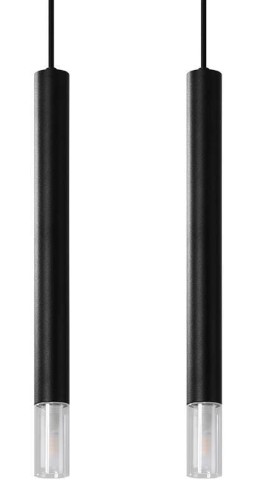 Lampa wisząca Wezyr 2 czarna