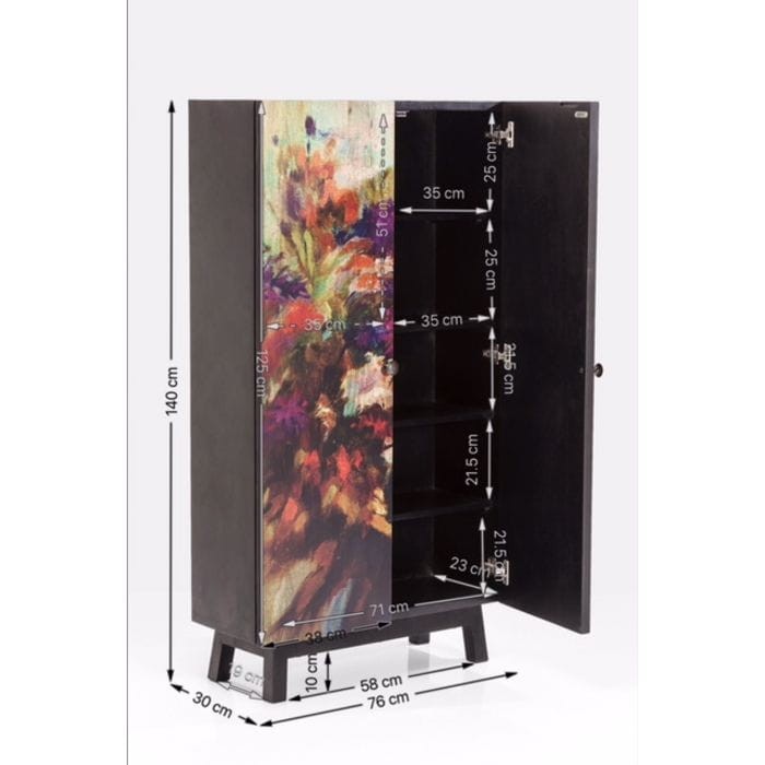 Szafa Fleur Kare, praktyczny model, niezwykły styl, wysoka jakość prezentowanego produktu, ciekawe rozwiązanie do każdego domu