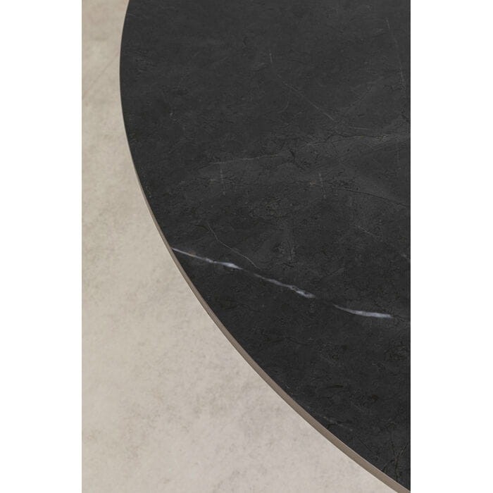 stół Kare, stół okrągły, stół do jadalni, elegancki stół, stół ceramiczny blat