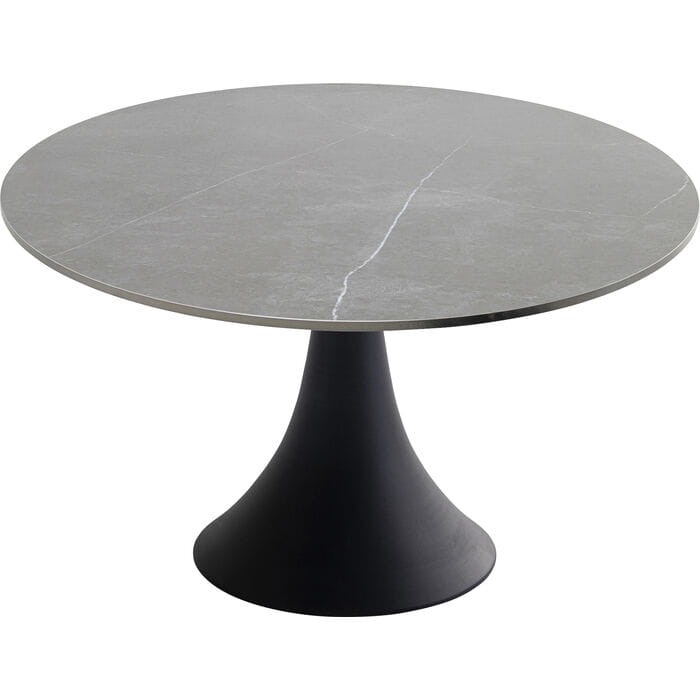 stół Kare, stół okrągły, stół do jadalni, elegancki stół, stół ceramiczny blat