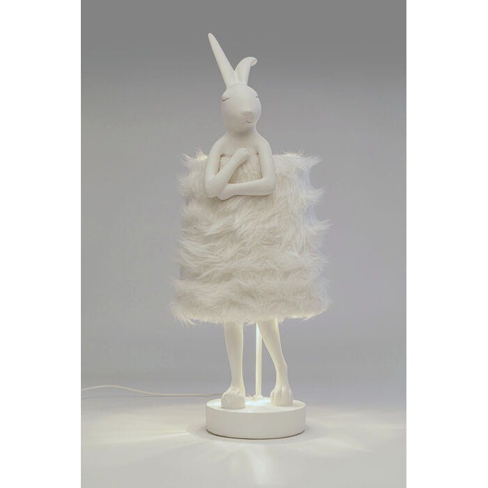lampa stołowa Animal Rabbit, lampa Kare, lampa stołowa królik, lampa do sypialni, lampa do biura