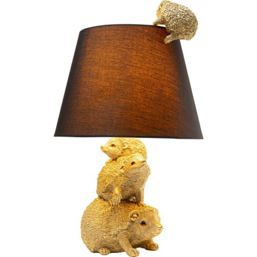 lampa stołowa Animal Hedgehog Family, lampa Kare, lampa do jadalni, lampa do salonu, lampa do biura, niekonwencjonalny design, lampa jeże