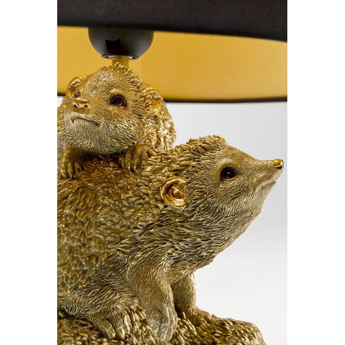 lampa stołowa Animal Hedgehog Family, lampa Kare, lampa do jadalni, lampa do salonu, lampa do biura, niekonwencjonalny design, lampa jeże