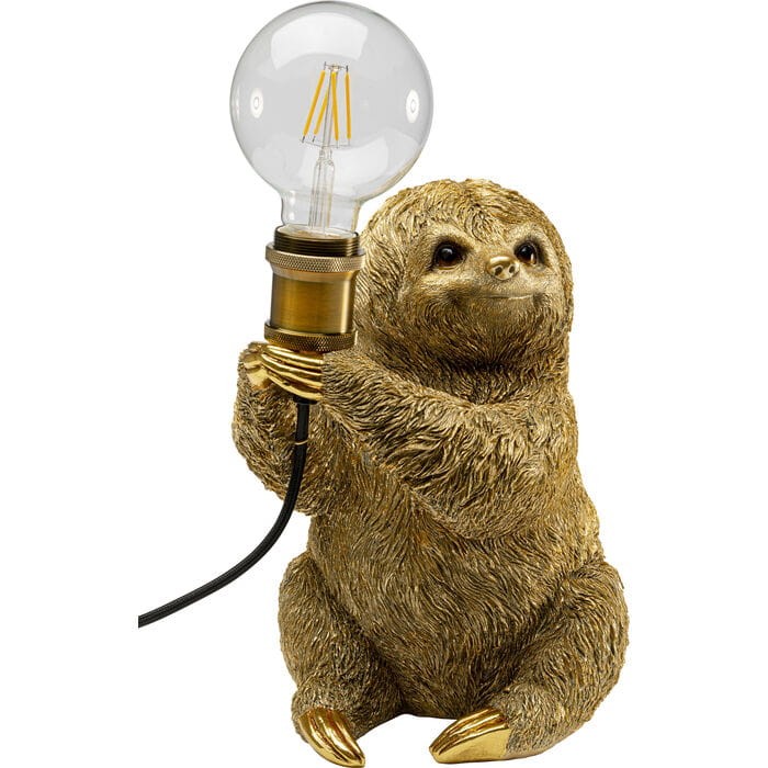 lampa stołowa Animal Sloth, lampa Kare Design, lampa leniwiec, lampa do salonu, lampa do biura, lampa do sypialni