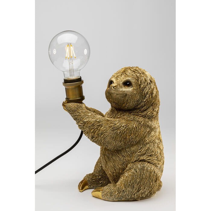 lampa stołowa Animal Sloth, lampa Kare Design, lampa leniwiec, lampa do salonu, lampa do biura, lampa do sypialni